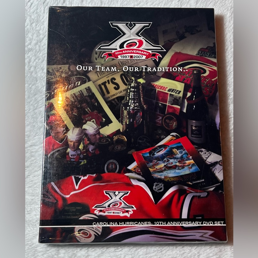Carolina Hurricanes Hockey Team 10th Anniversary DVD Set